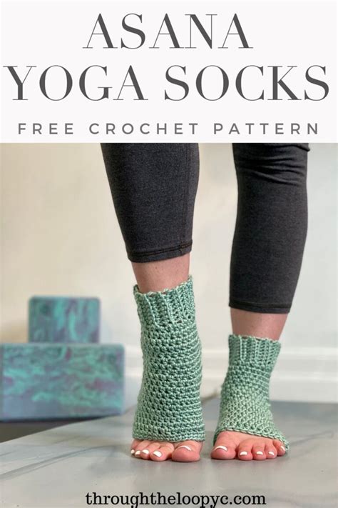 Yoga Socks Crochet Pattern