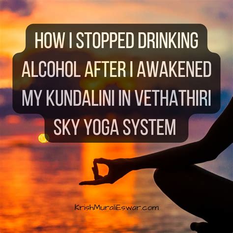 Yoga To Stop Drinking Alcohol