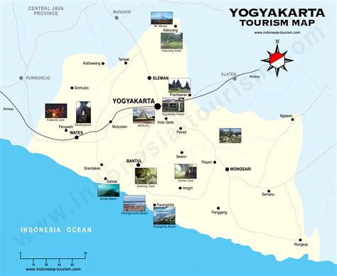 Map of Yogyakarta