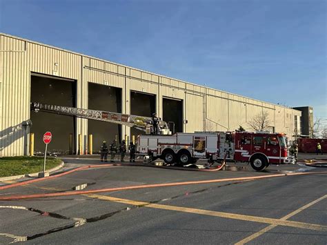 York County Firefighters Control Blaze at Commercial Building