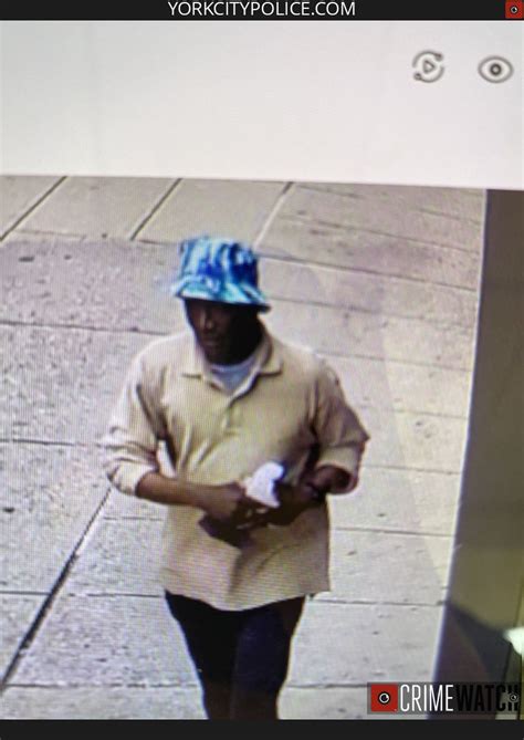 York County Police Seek Help Identifying Bank Robbery Suspect