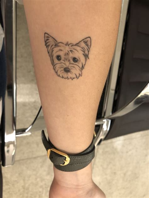 The 14 Coolest Yorkshire Terrier Tattoo Designs of 2019