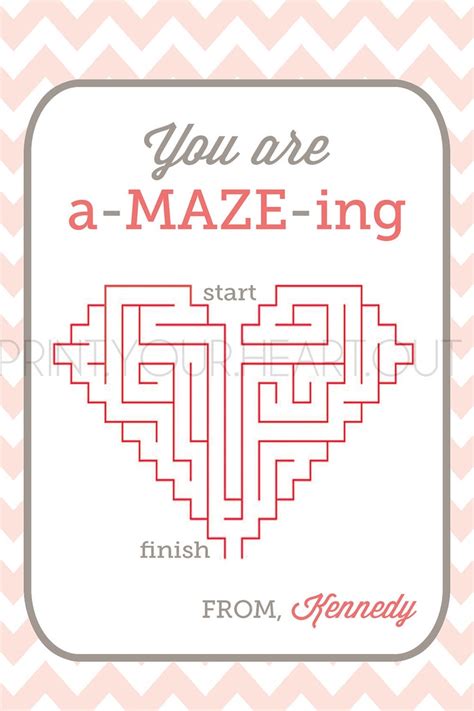 You Are Amazing Valentine Printable