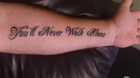 Pin by Eric Blowers on Other Alone tattoo, Ynwa tattoo