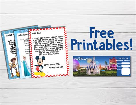 You're Going To Disney World Printable Free