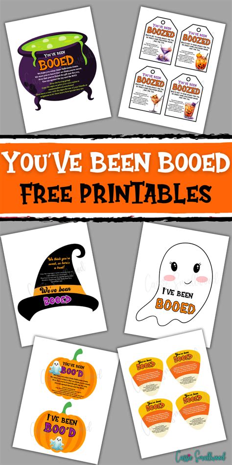 You've Been Booed Printable