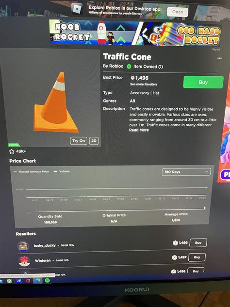 You\'ve got the Traffic Cone hat! - Roblox