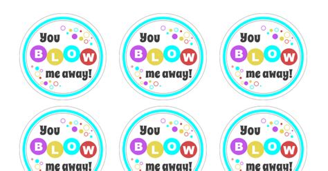 You Blew Me Away This Year Tags Free Printable