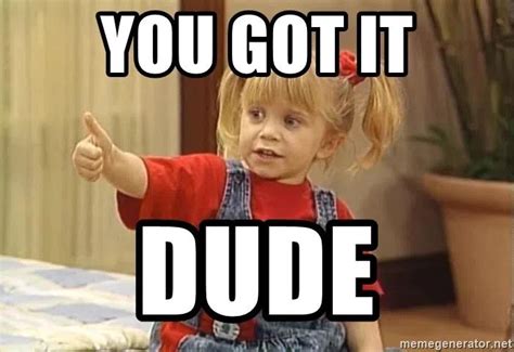 You Got It Meme