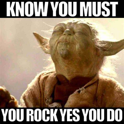 You Rock Meme Dog