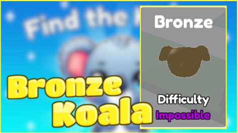 You found your first koala! - Roblox