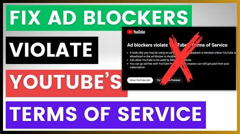 YouTube Blocks Use of Ad Blockers Permanently; Terms of Service Updated