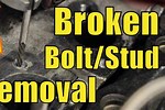 YouTube How to Extract a Broken Bolt