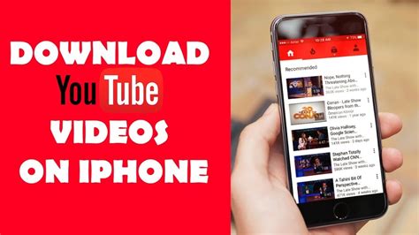 YouTube video download to iPhone
