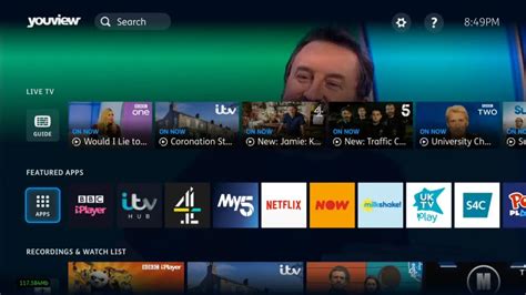 YouView app vs other streaming services