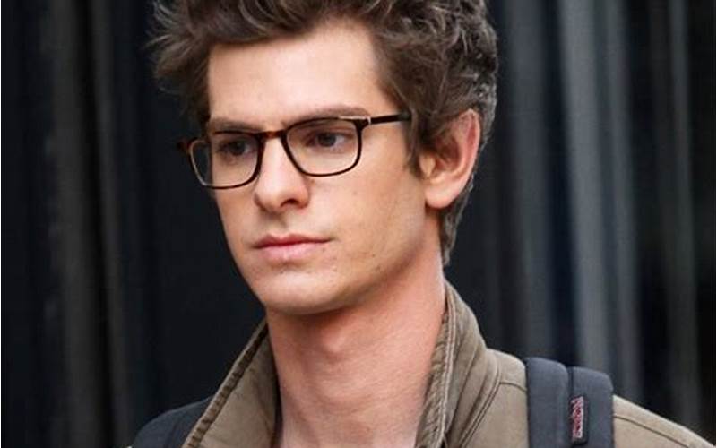 Young Andrew Garfield With Glasses