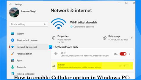 Your Cellular Connection Can Be Switched On/Off