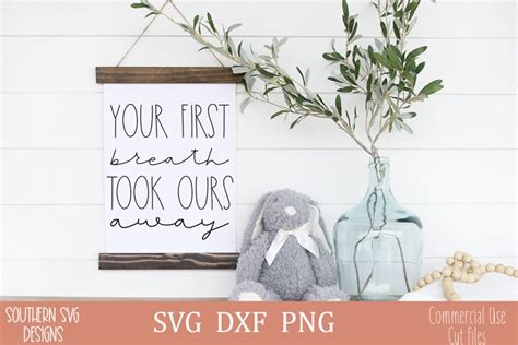 Download Your First Breath SVG File - SVG Design Printable