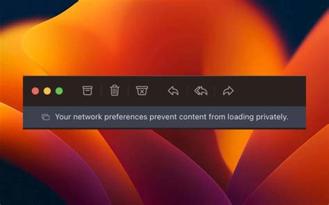 Your Network Preferences Prevent Content from Loading Privately