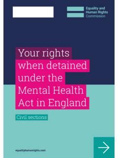 Your Rights While Detained