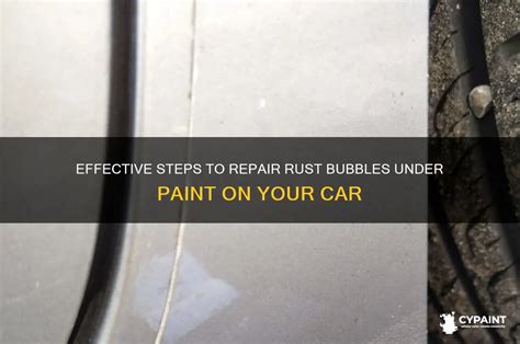 Your Step-by-Step Guide to Fixing Rust Under Paint