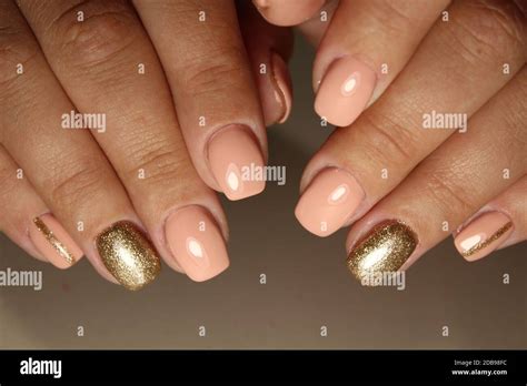 Youth Manicure Design Color Coffee