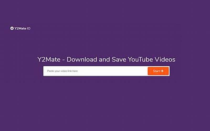 Youtube Downloader Y2Mate