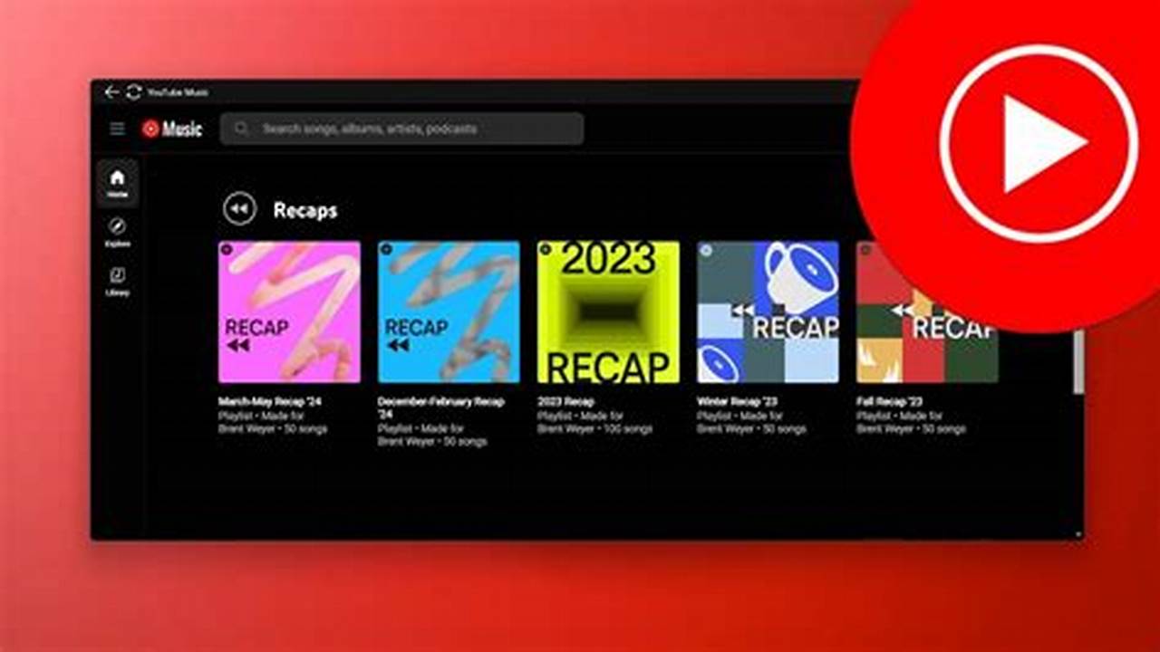 Youtube Music Spring Recap 2024