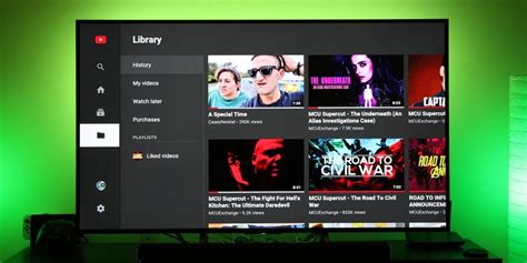 Youtube á Android Tv