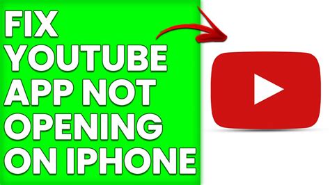 Fixing the Issue: Youtube App Not Opening on iPhone - Troubleshooting Tips