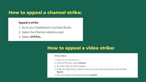 Youtube Appeal