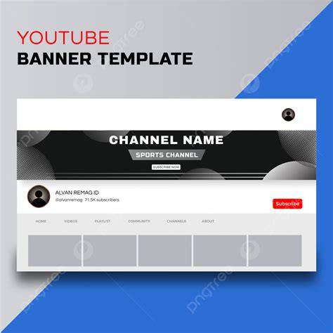Youtube Banner Templates | Template Business