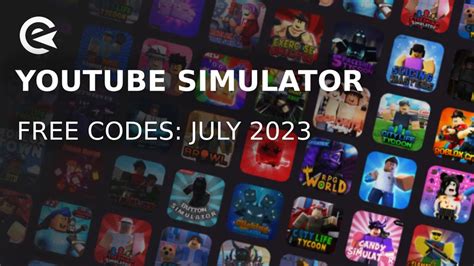 Youtube Simulator Z Codes For July 2023 - Roblox