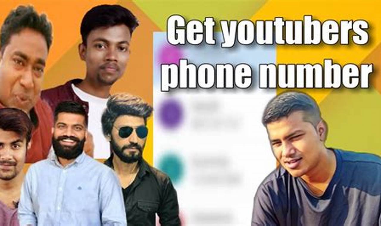 Youtubers Phone Numbers 2024 - Toma Agnella