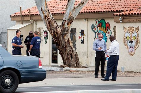 Yucca Valley Tattoo Shop Shooting