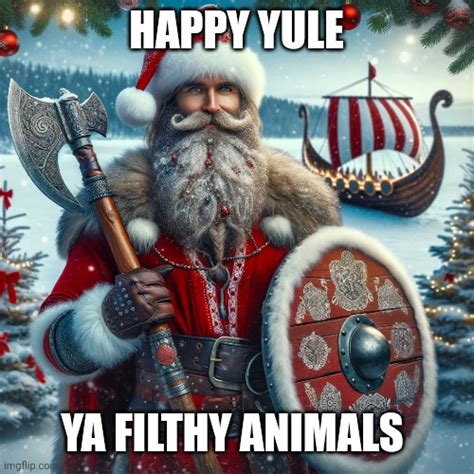Yule And Christmas Meme