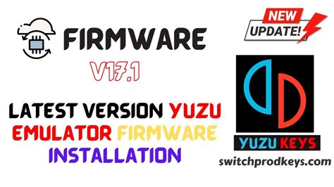 Yuzu Firmware 16.1.0 Download & Installation Guide