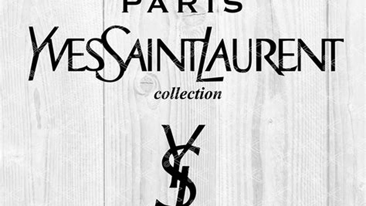 Yves Saint Laurent Accessories, Free SVG Cut Files
