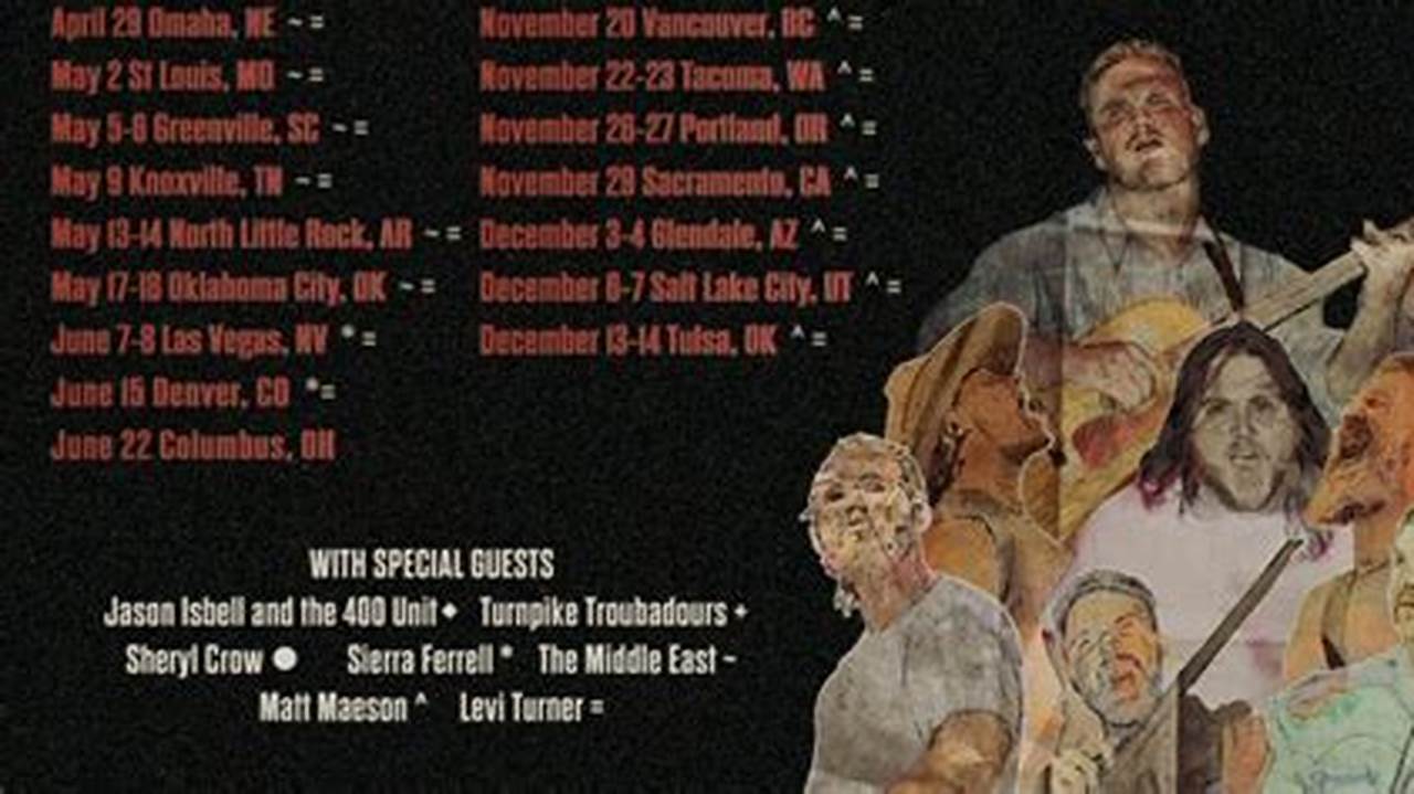 Zach Bryan Concert Dates 2024