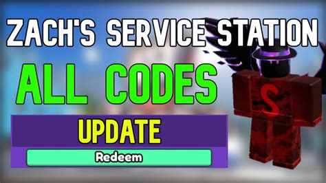 Zach\'s Service Station Codes For July 2023 - Roblox