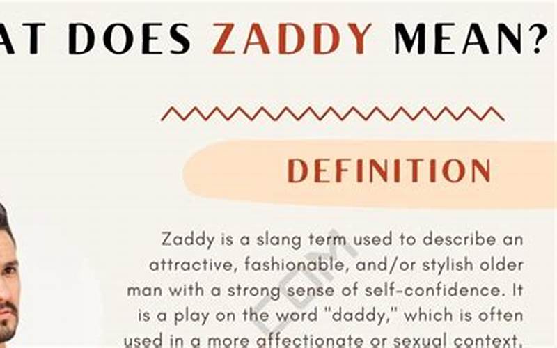 Zaddy Gay Slang