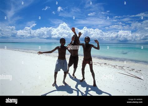 Zanzibar Kids Playing