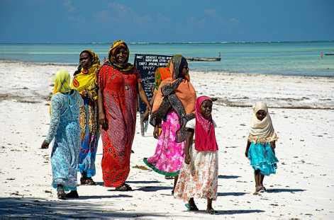 Zanzibar Locals Smiling