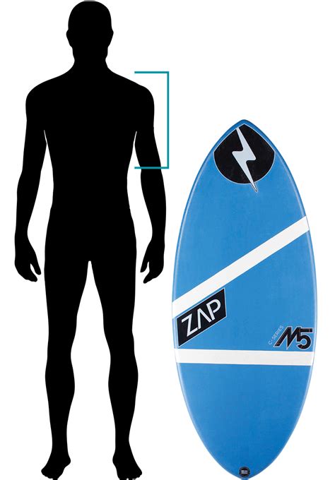 Zap Skimboard Size Chart