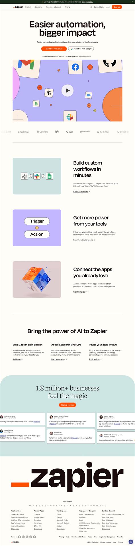 Zapier (Website)