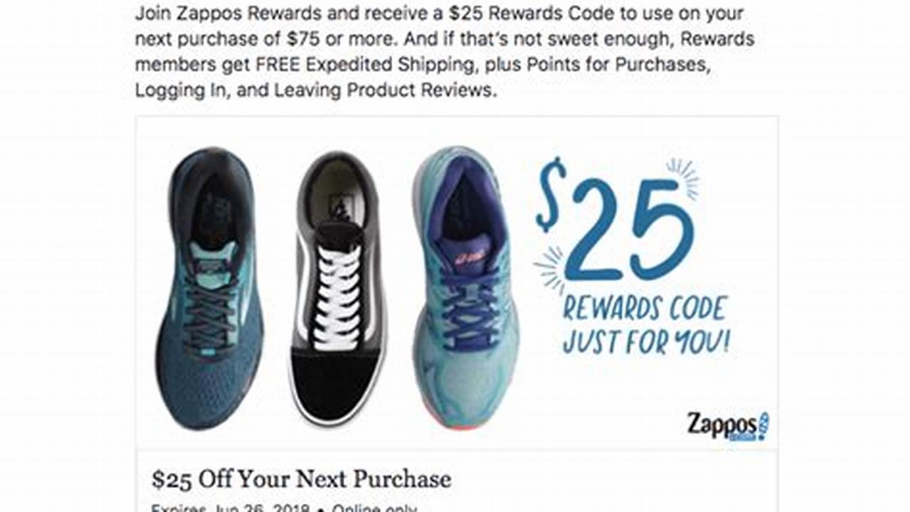Zappos Promo Code March 2024