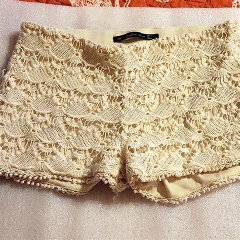 Zara Crochet Shorts