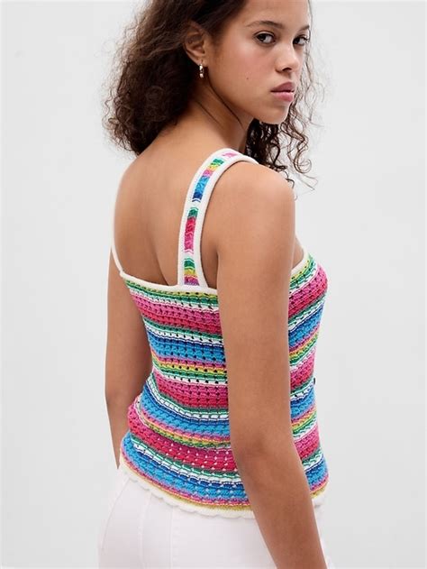 Zara Crochet Tank Top
