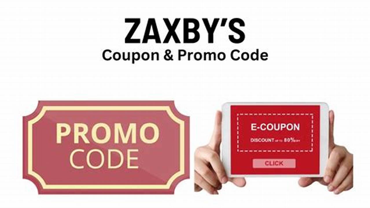Zaxbys Promo Code 2024