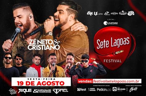 FESTEJA SETE LAGOAS CONFIRMA MARÍLIA MENDONÇA, HENRIQUE & JULIANO E ZÉ